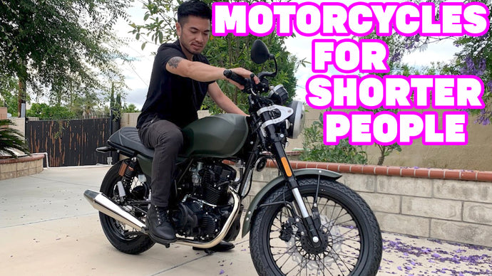 How To Find The Perfect Motorcycle For Short Men and Women
